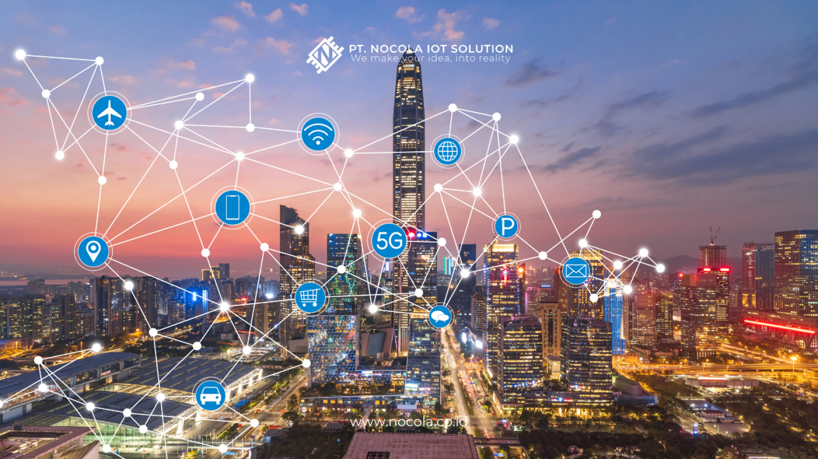 Peran IoT dalam Perkembangan Smart Cities Canva